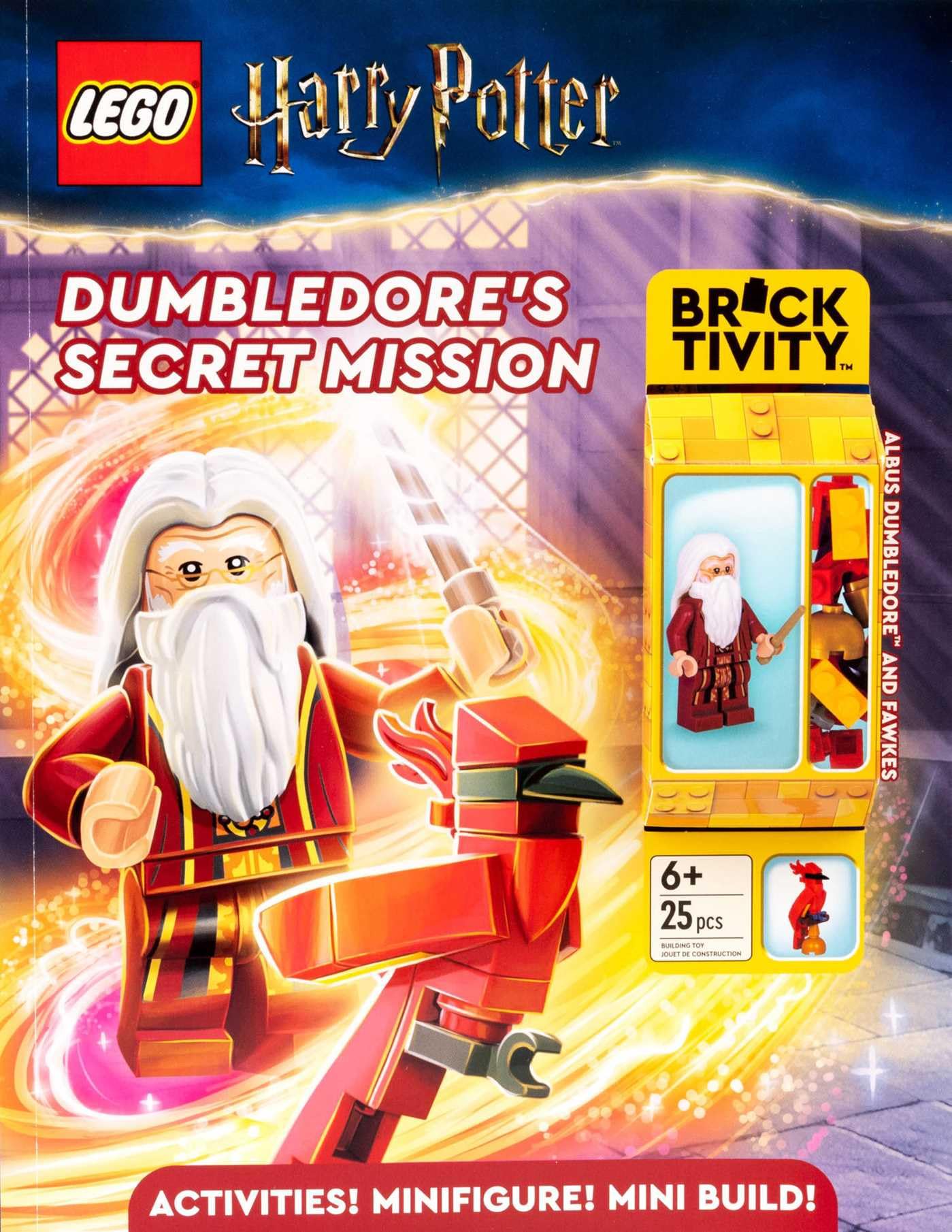 Lego Harry Potter: Dumbledore's Secret Mission (Activity Book with Minifigure) Novels & Short Stories