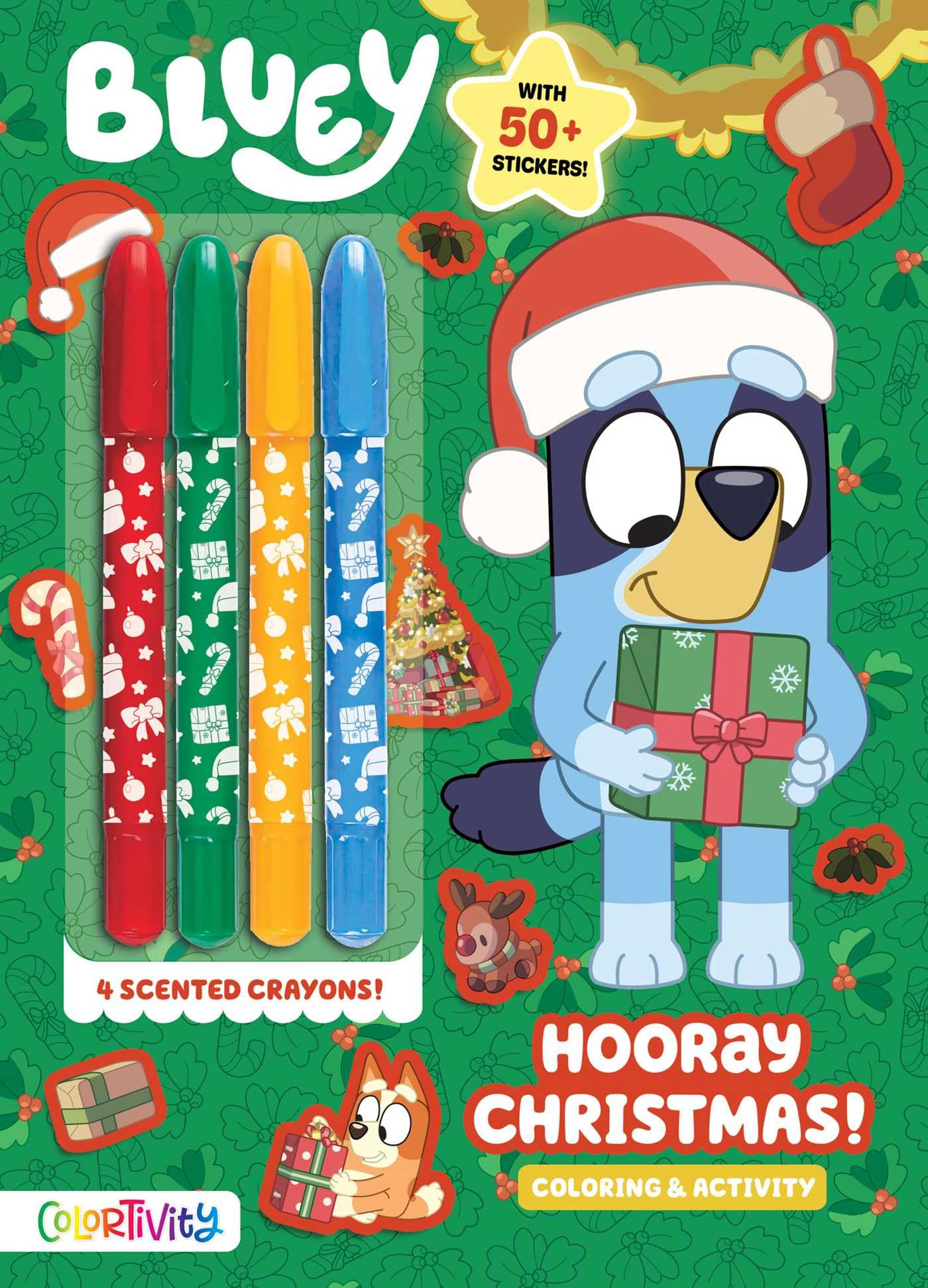 Bluey Colortivity: Hooray Christmas! (Color & Activity with Twistable Crayons) Non-fiction