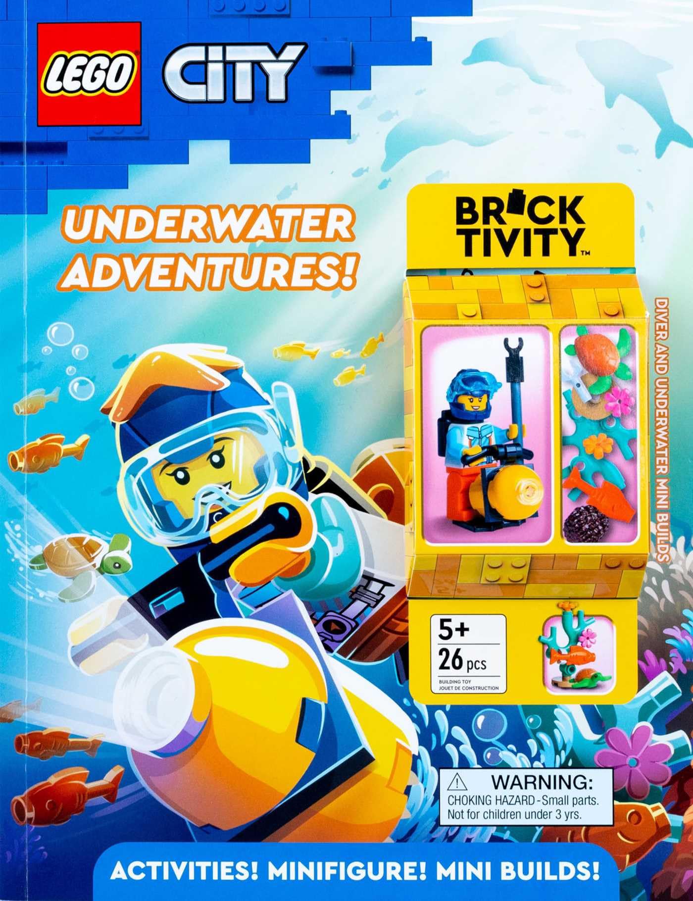 Lego City: Underwater Adventures (Activity Book With Minifigure) Novels & Short Stories