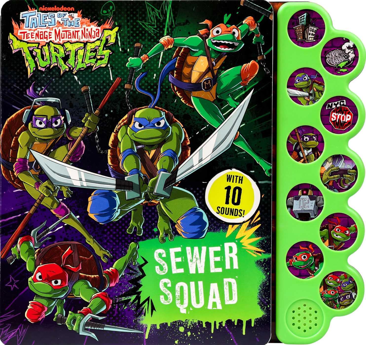 Tales of the Teenage Mutant Ninja Turtles: Sewer Squad! (10-Button Sound Books) Non-fiction