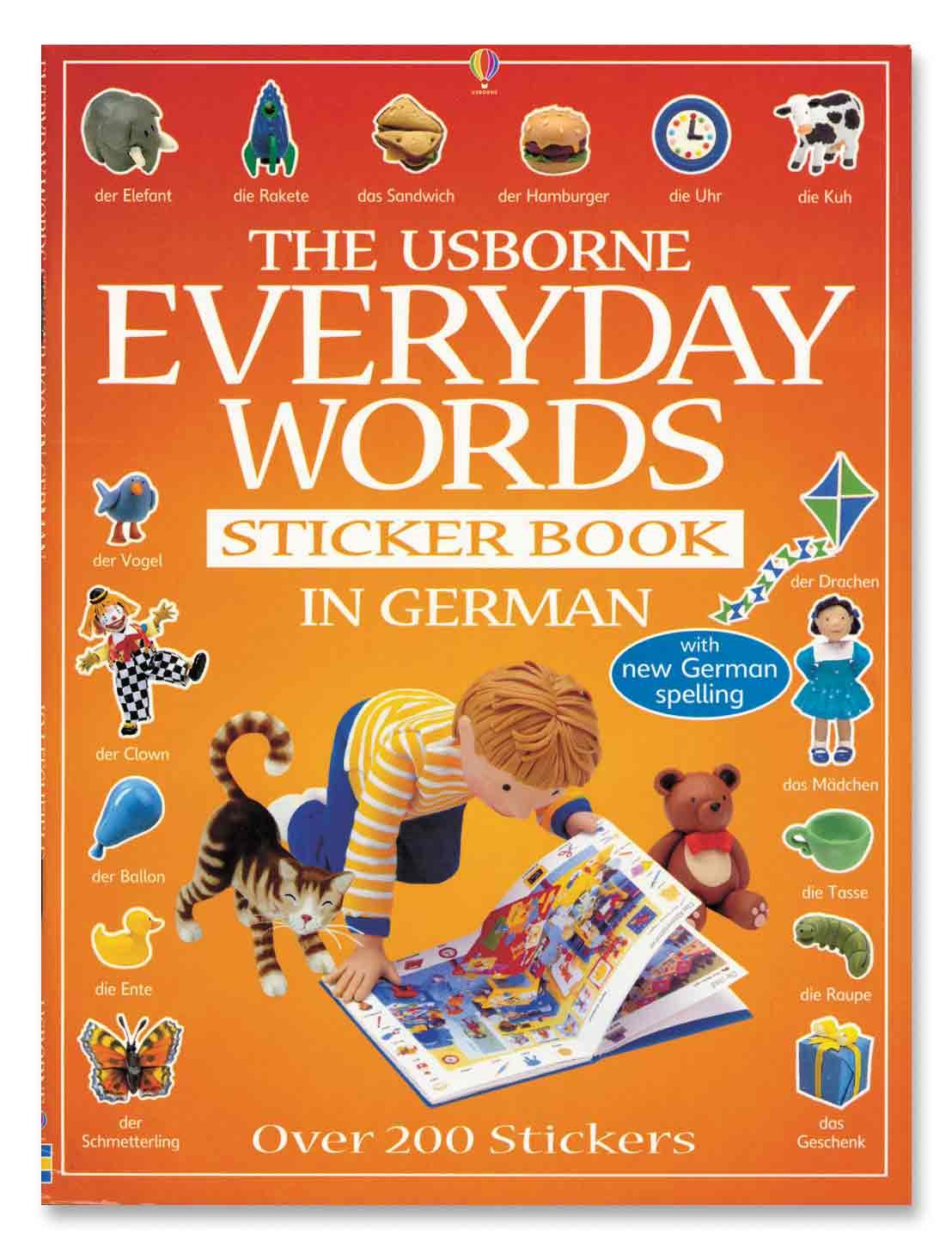 The Usborne Book of Everyday Words in German book