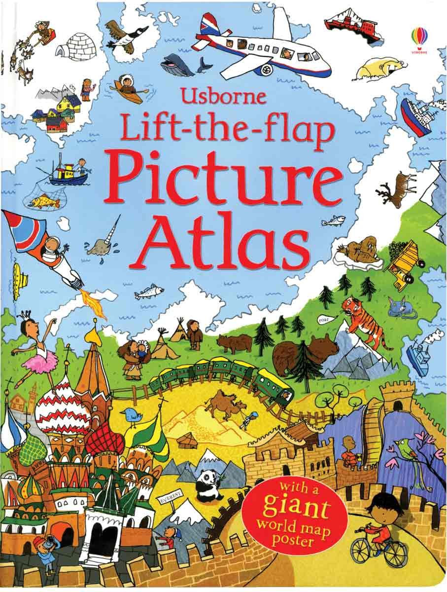 Lift-the-Flap Picture Atlas Non-fiction