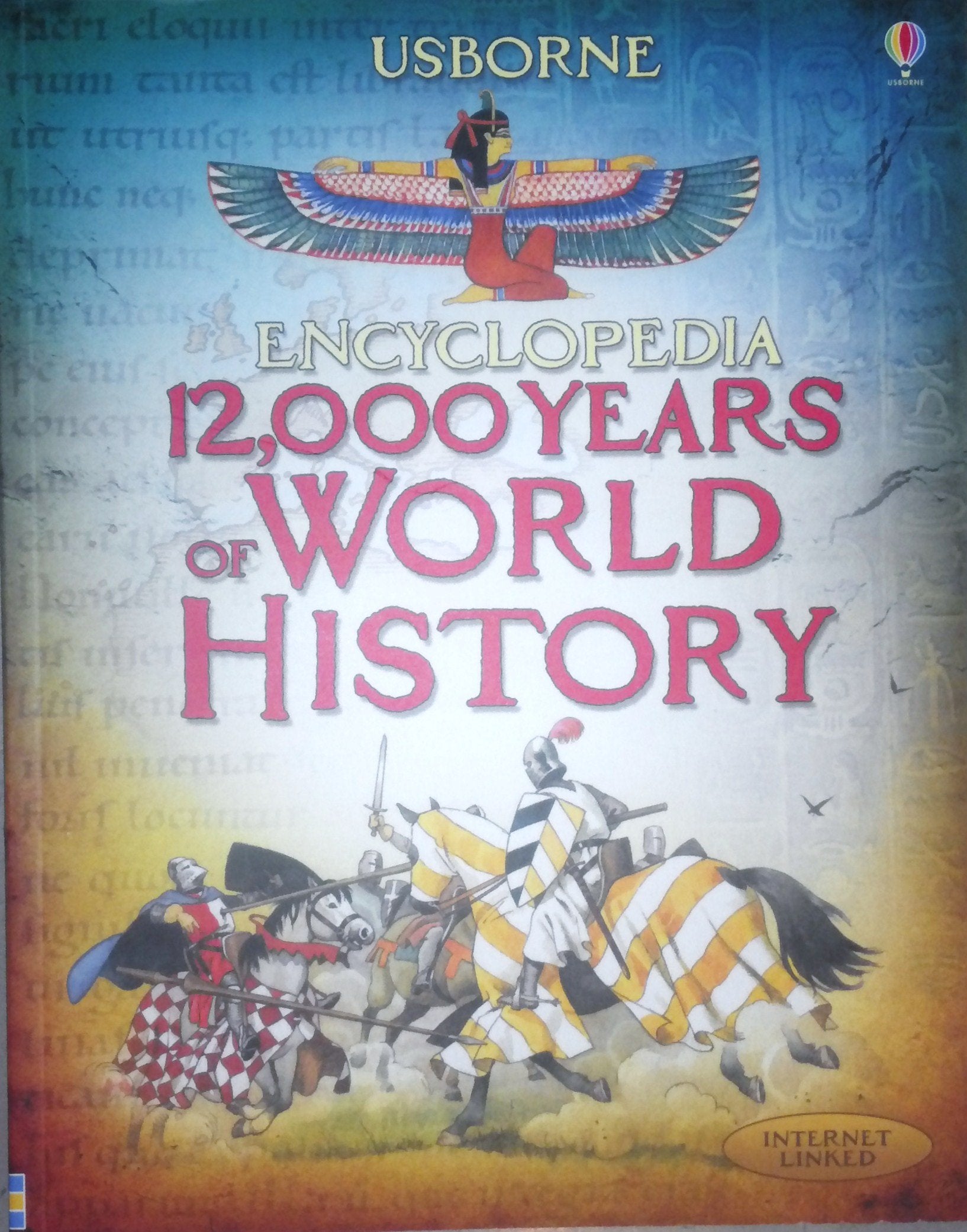 Usborne Encyclopedia 12,000 Years of World History Reference Books