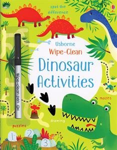 Usborne Books Dinosaurier-Aktivitäten, abwischbar Books
