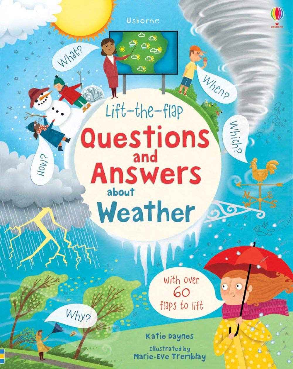 Lift-the-Flap Questions and Answers About Weather Books