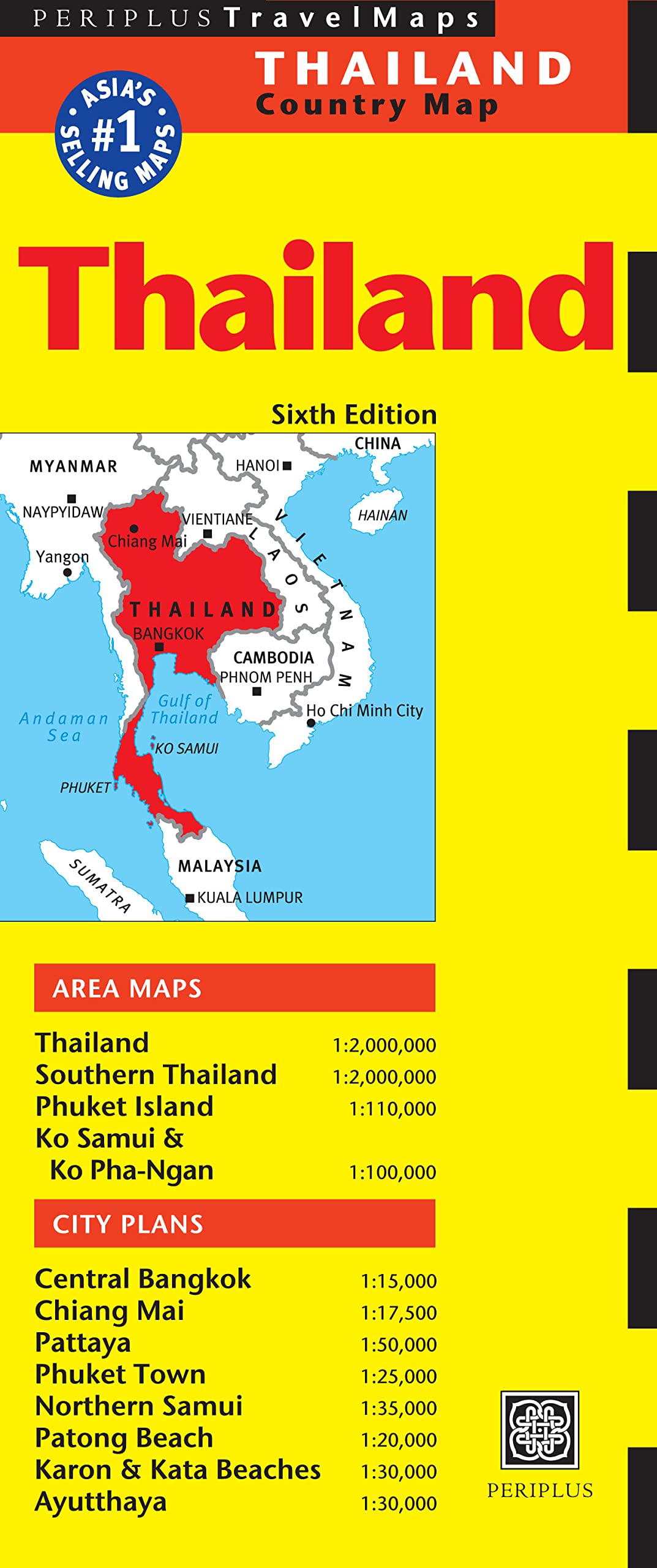 Product Image: Periplus Travel Maps Thailand (Periplus Maps)