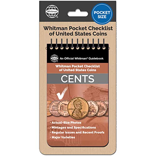 Whitman Pocket Checklist of United States Coins: Cents Reference Books
