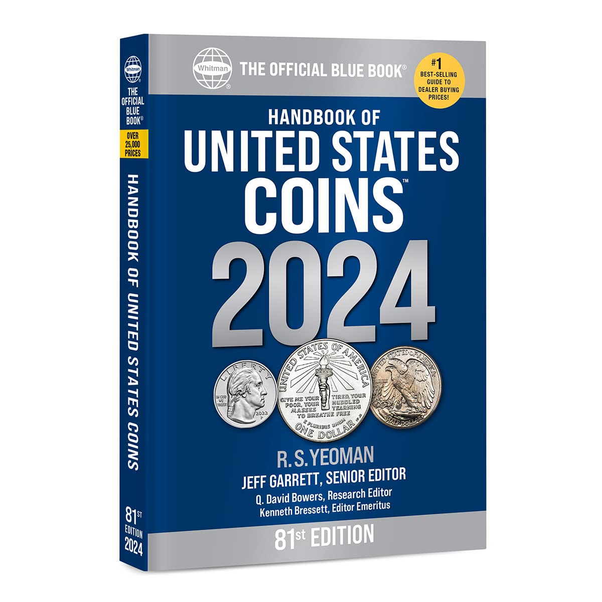 The Official Blue Book Handbook of United States Coins 2024 Hobbies & Crafts