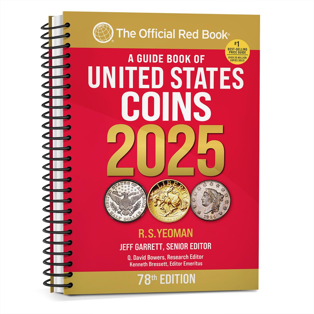 A Guide Book of United States Coins 2025: 78th Edition Hobbies & Crafts