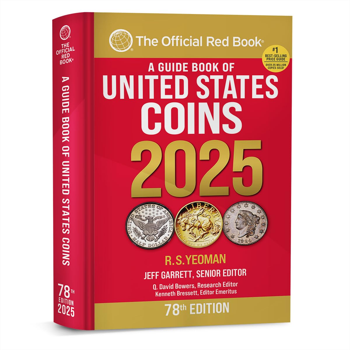 A Guide Book of United States Coins 2025: 78th Edition Hobbies & Crafts
