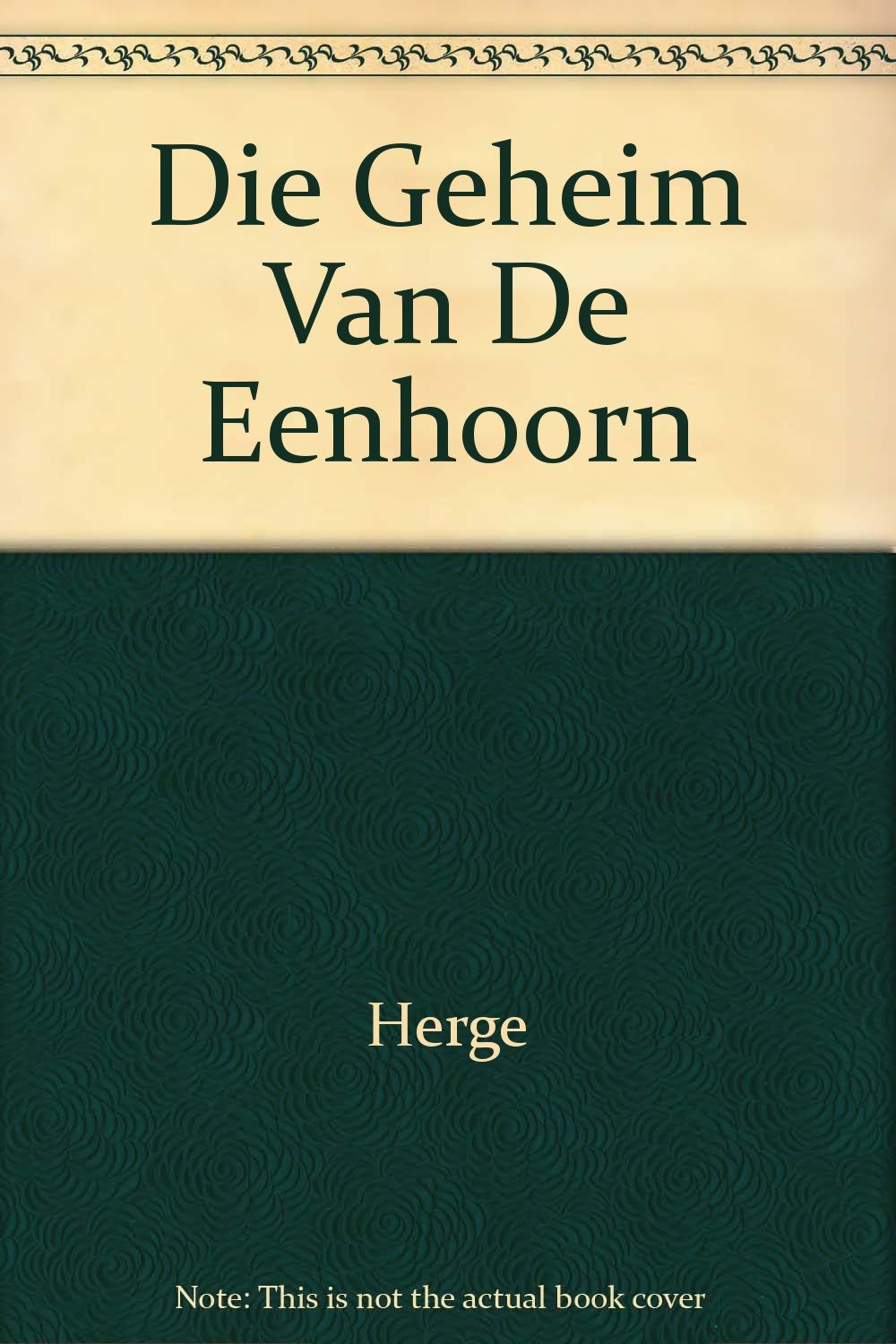Die Geheim Van De Eenhoorn Manga