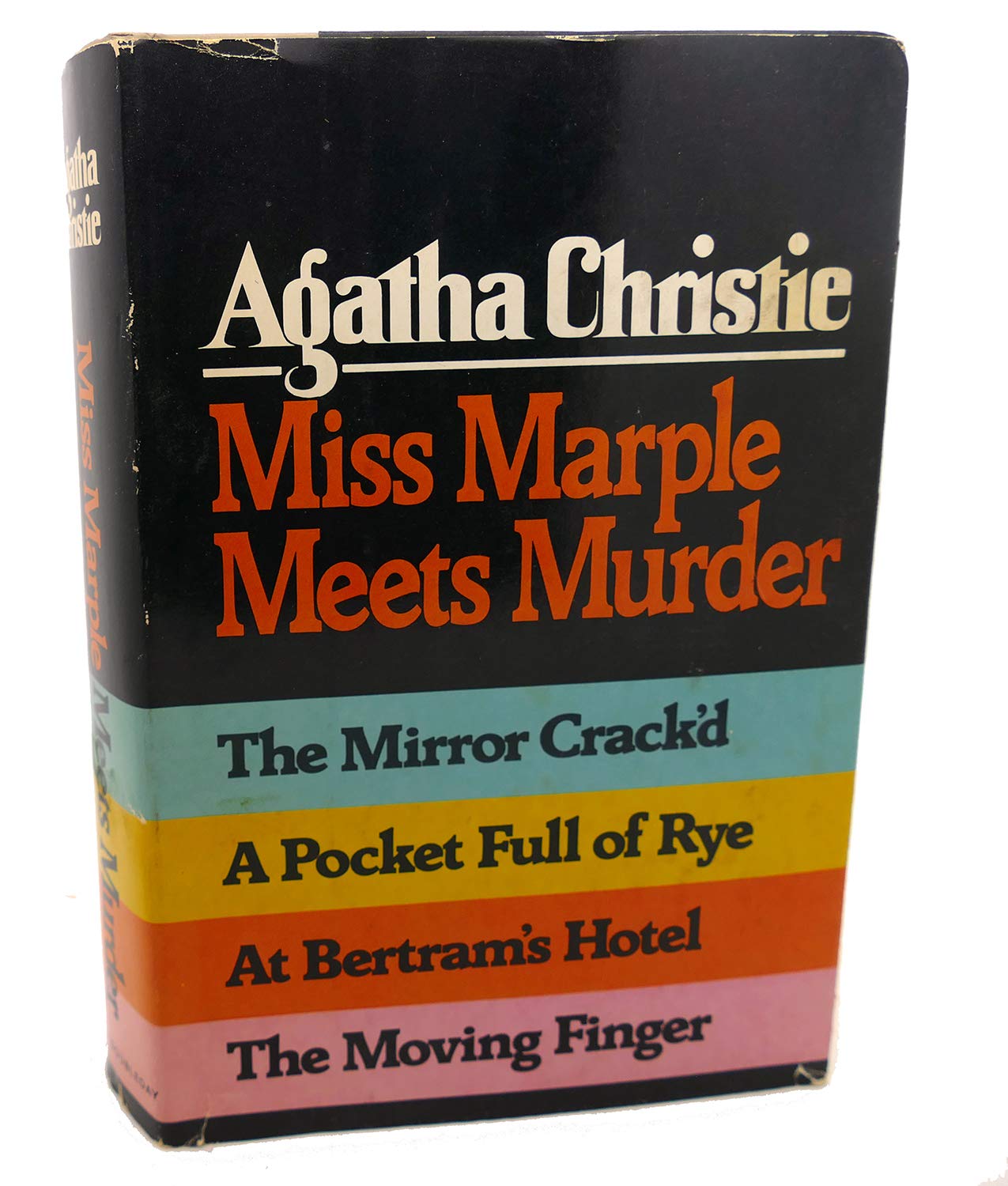 Miss Marple Meets Murder: The Mirror Crack'd/A Pocket Full Of Rye/At Bertram's Hotel/The Moving Finger by Agatha Christie (1980) Hardcover Essays & Short Stories