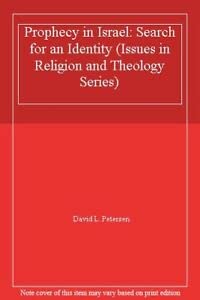 Prophecy in Israel: Search for an Identity (Issues in Religion and Theology Series) Religion & Esotericism