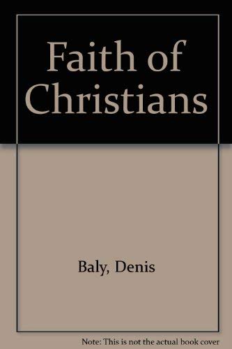 Faith of Christians Religion & Esotericism