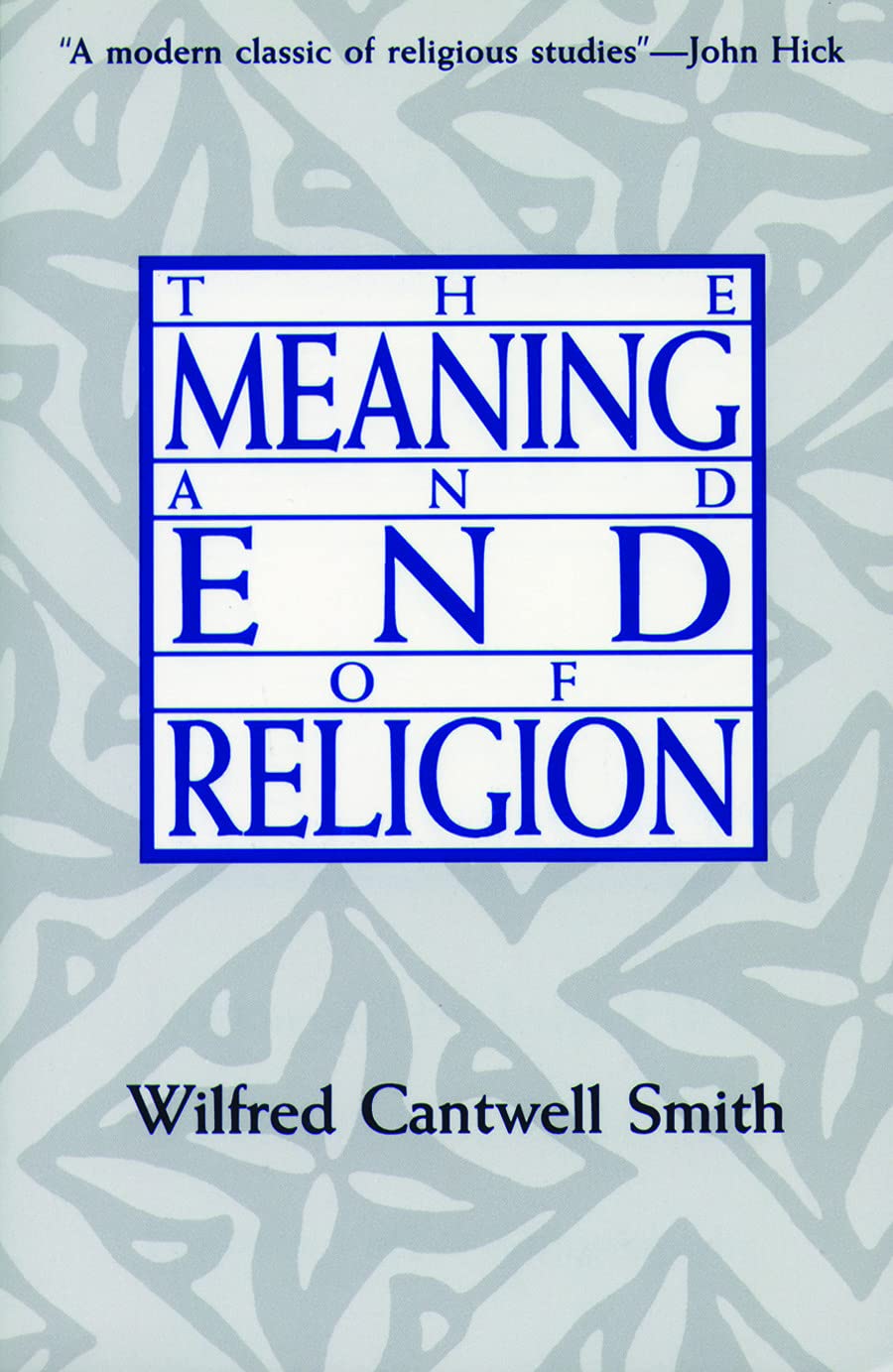 Meaning and End of Relgn Philosophy