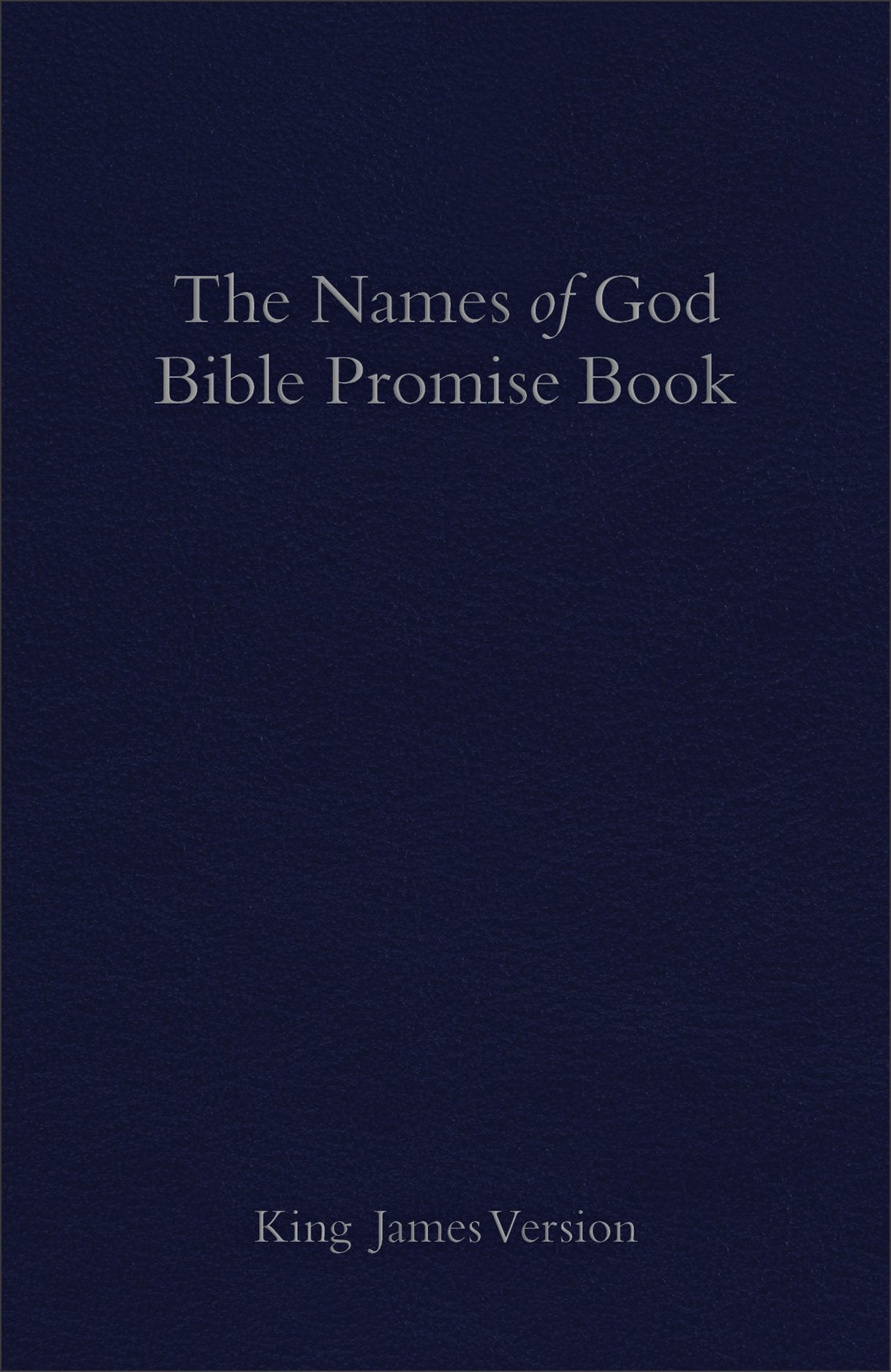 The Names of God Bible Promise Book: King James Version, Blue Imitation Leather Religion & Esotericism