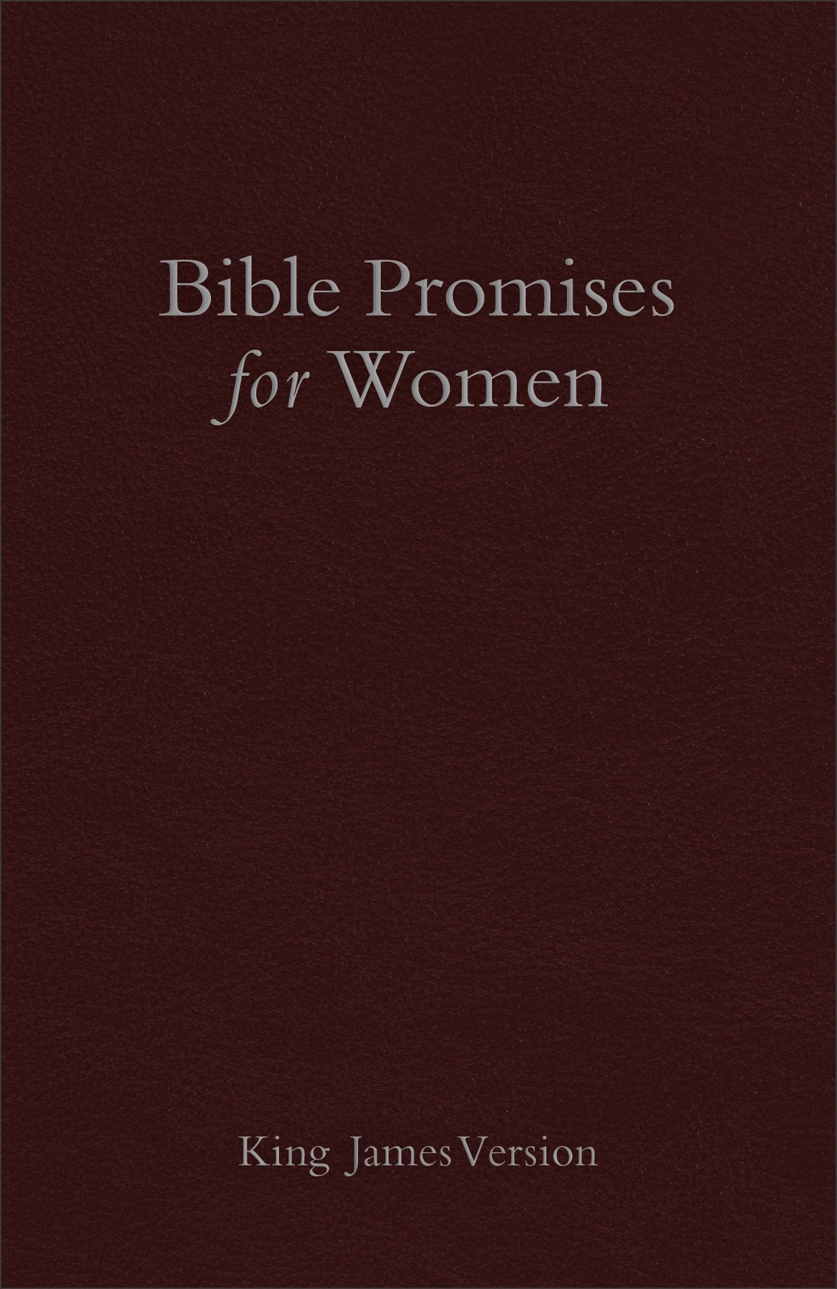 Bible Promises for Women: King James Version, Cranberry Imitation Leather Religion & Esotericism
