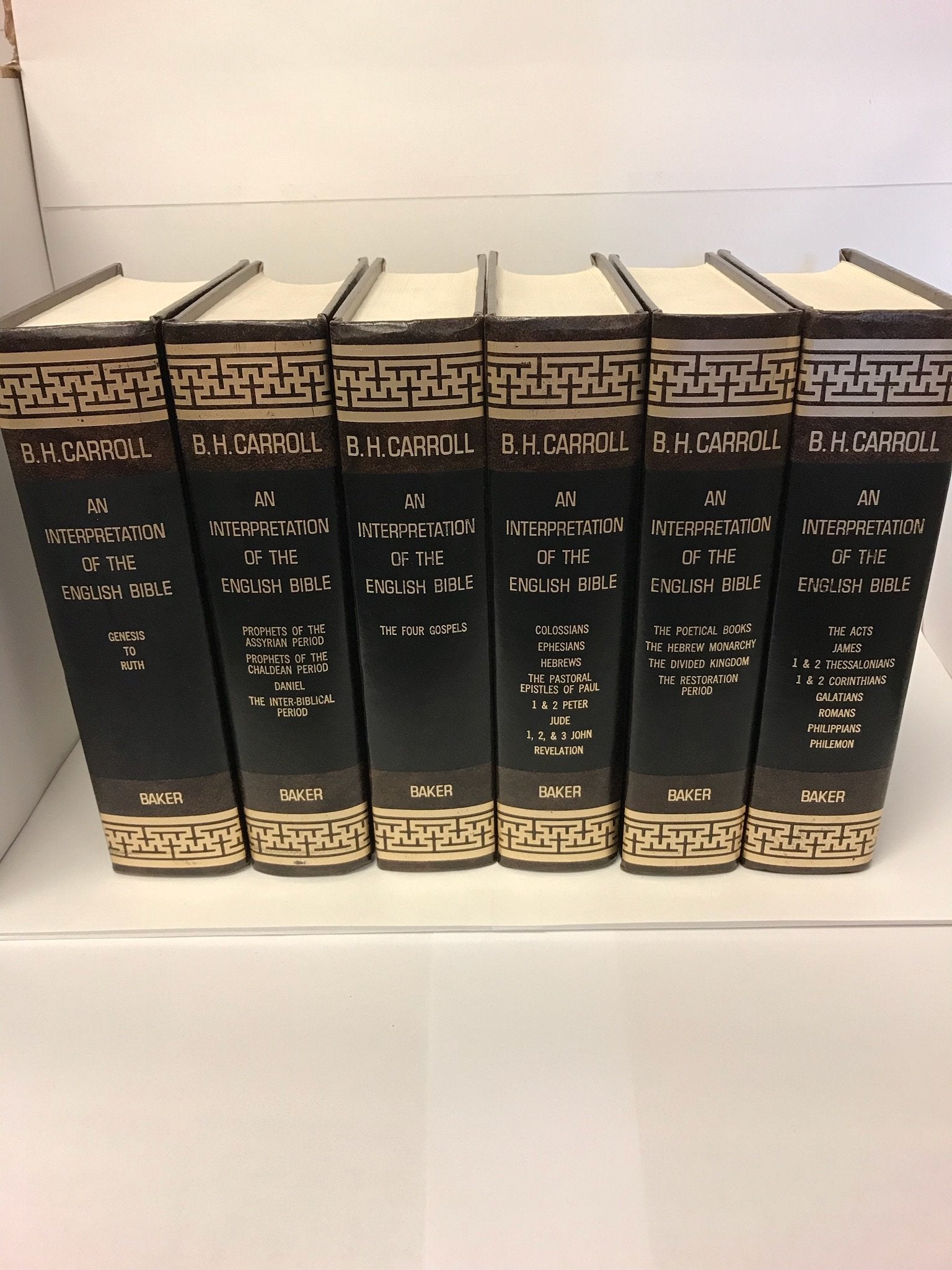 An Interpretation of the English Bible (Six Volume Set) Books