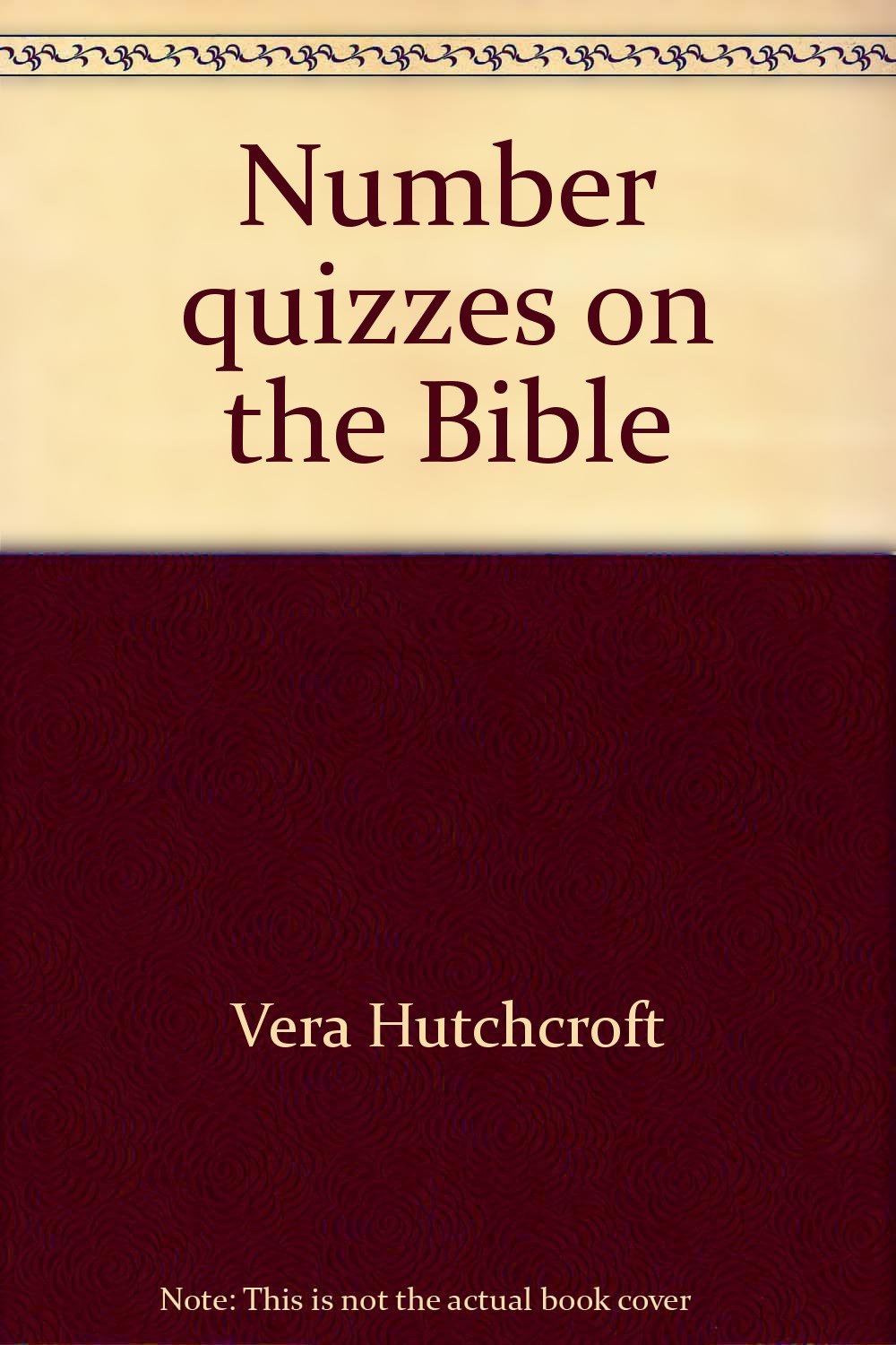 Number quizzes on the Bible by Vera Hutchcroft Books