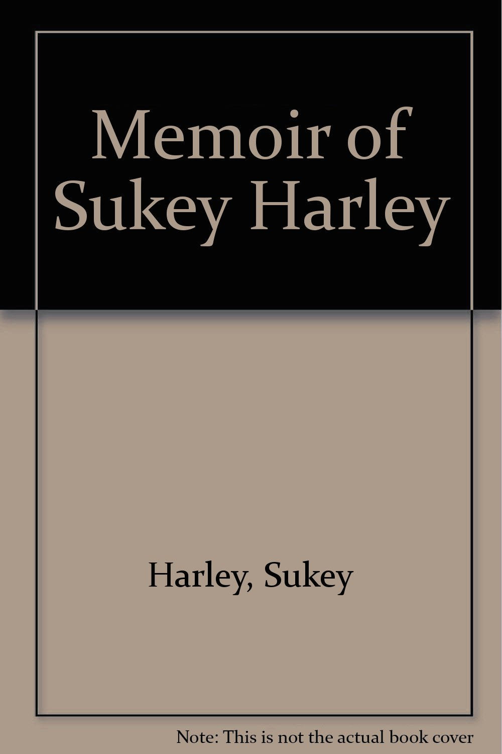 Memoir of Sukey Harley Books