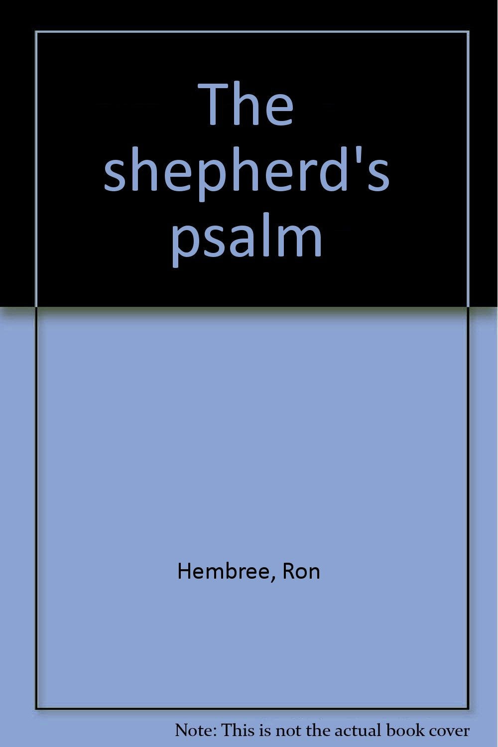 Product Image: The shepherd's psalm