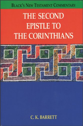 The Second Epistle to the Corinthians (Black's New Testament Commentary) Religion & Esotericism