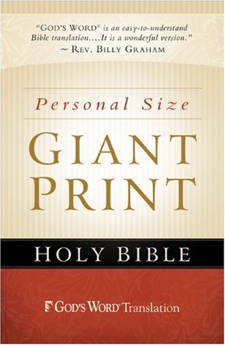 Holy Bible: God's Word, Personal Size, Giant Print Bible Religion & Esotericism