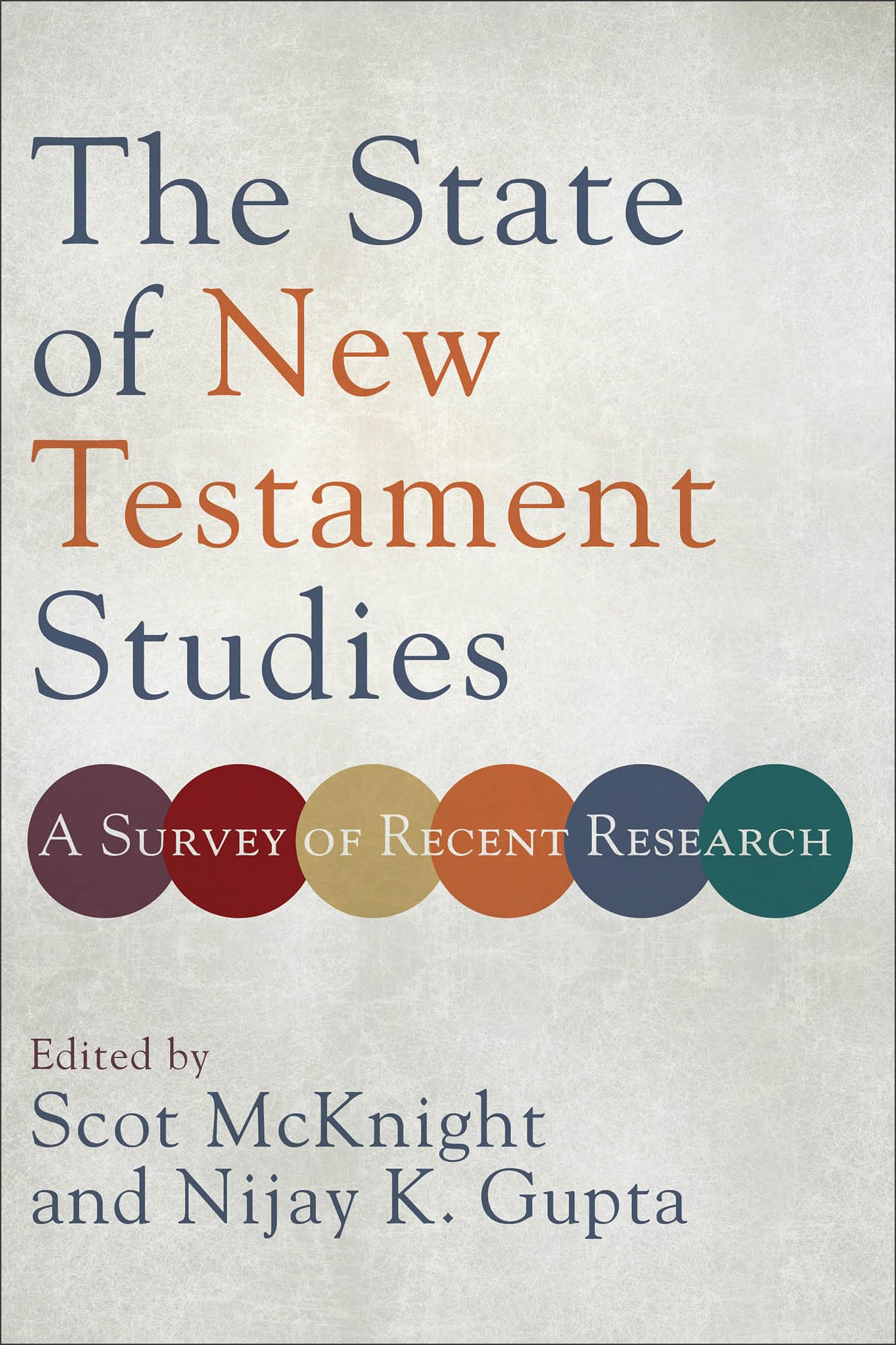 State of New Testament Studies: A Survey of Recent Research Religion & Esotericism
