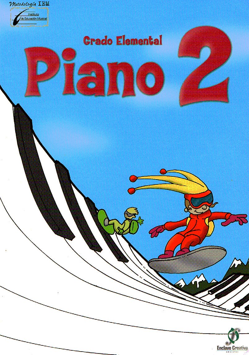 ENCLAVE - Piano (Metodo): 2º (Grado Elemental) (Molina/Molina) book