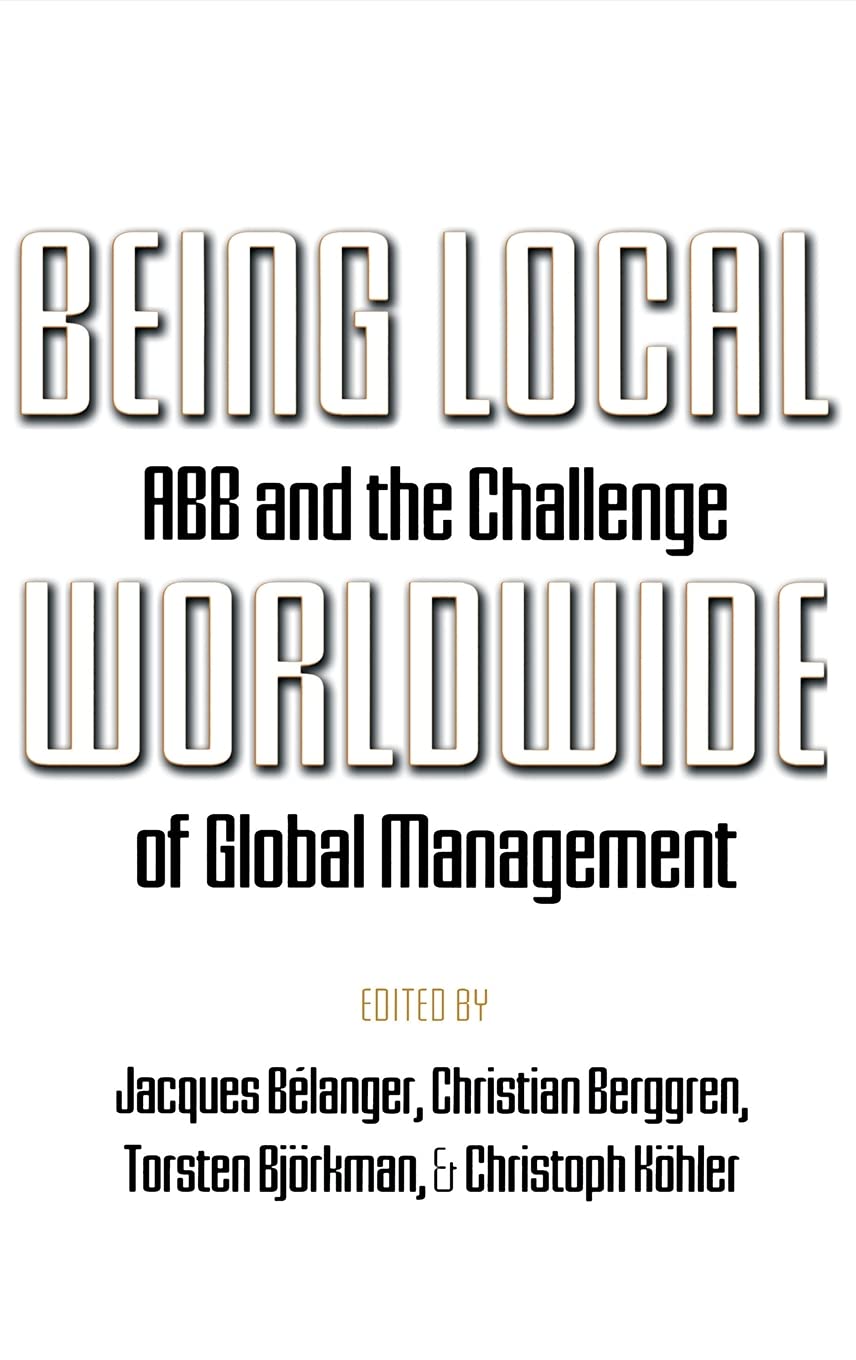 Product Image: Being Local Worldwide