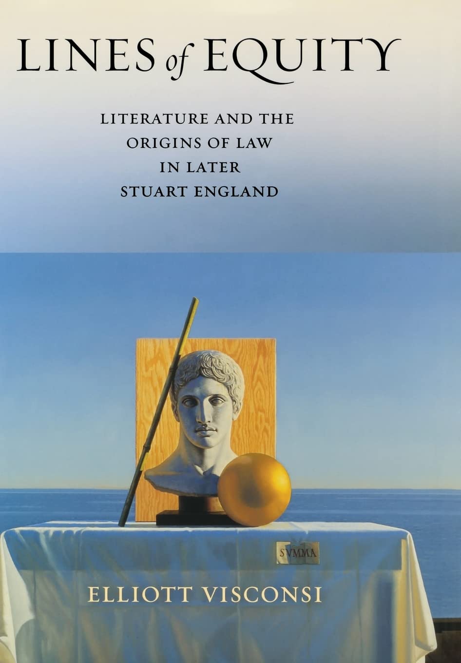 Lines of Equity: Literature and the Origins of Law in Later Stuart England Contemporary literature Books