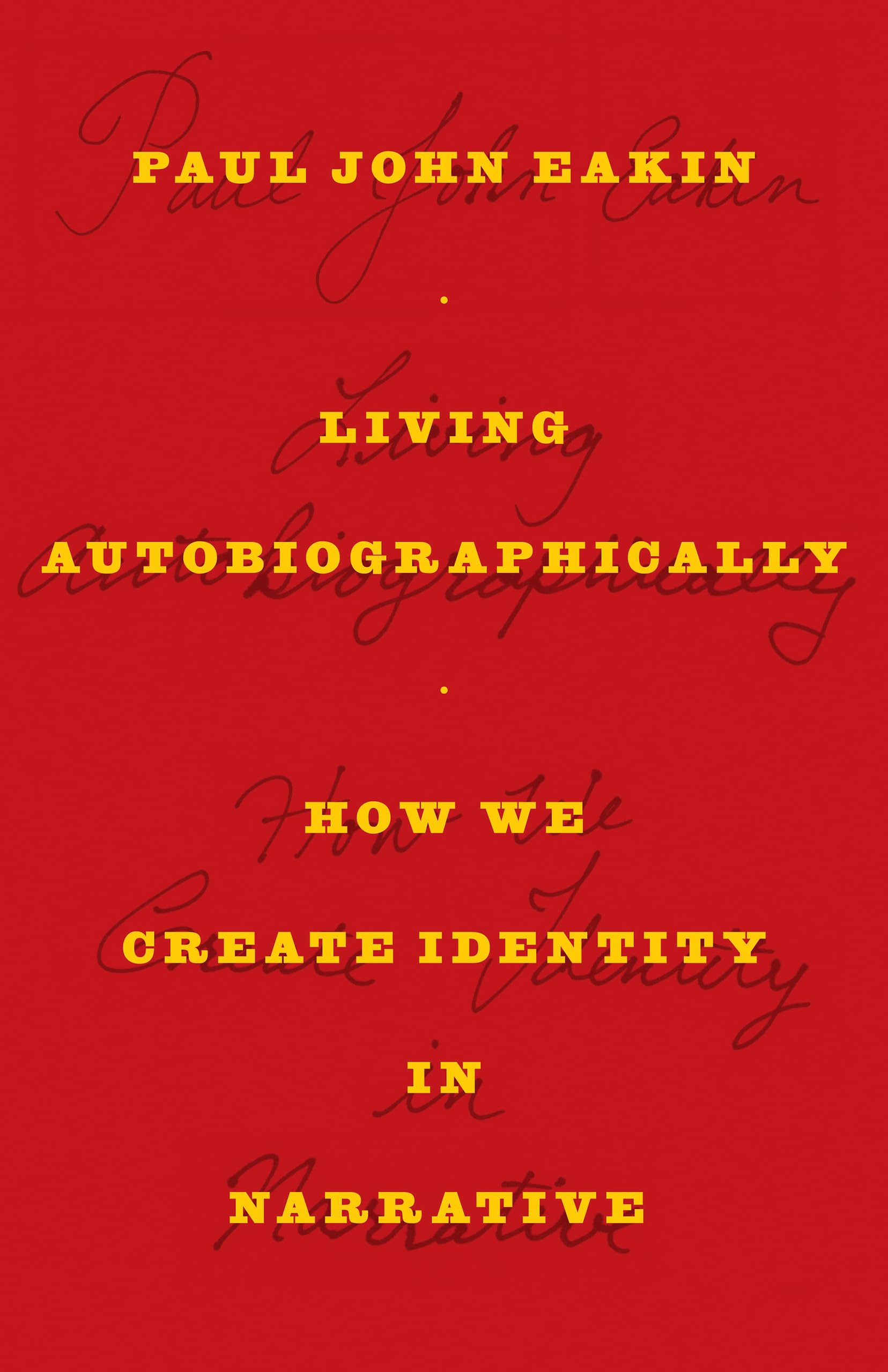 Living Autobiographically Contemporary literature Books