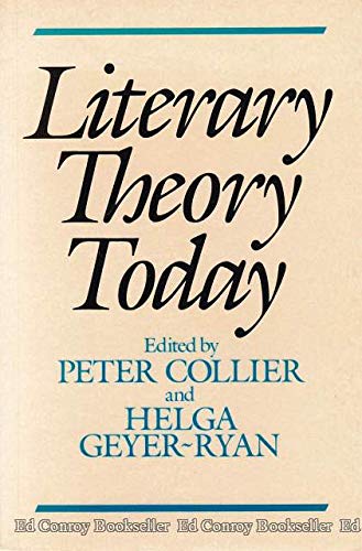 Literary Theory Today Contemporary literature Books