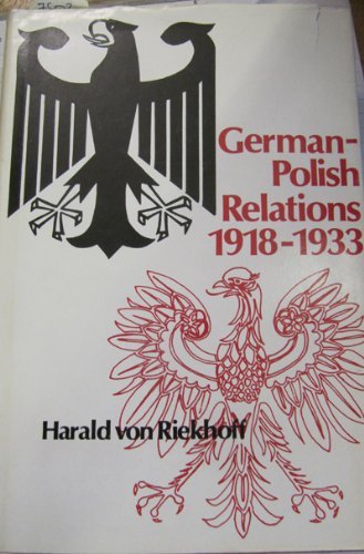Product Image: German-Polish Relations, 1918-33