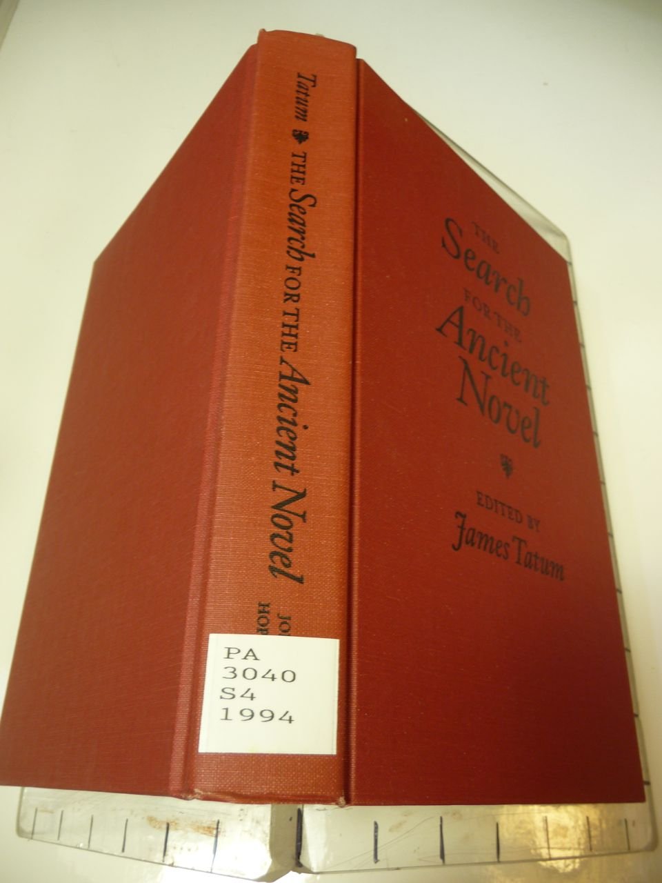 The Search for the Ancient Novel Contemporary literature