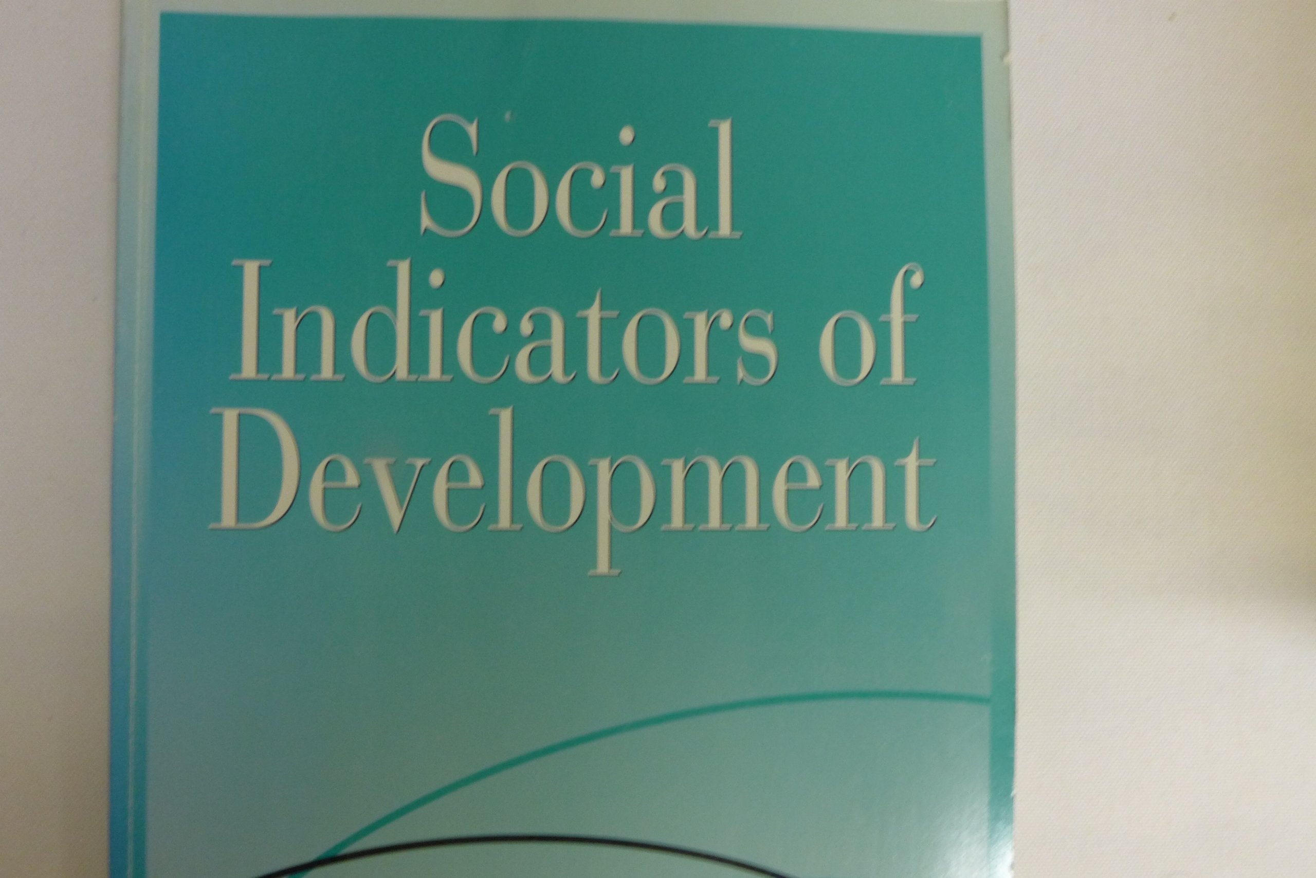 Product Image: Social Indicators of Development 1994