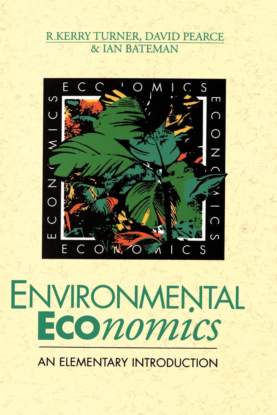 Product Image: Environmental Economics: An Elementary Introduction
