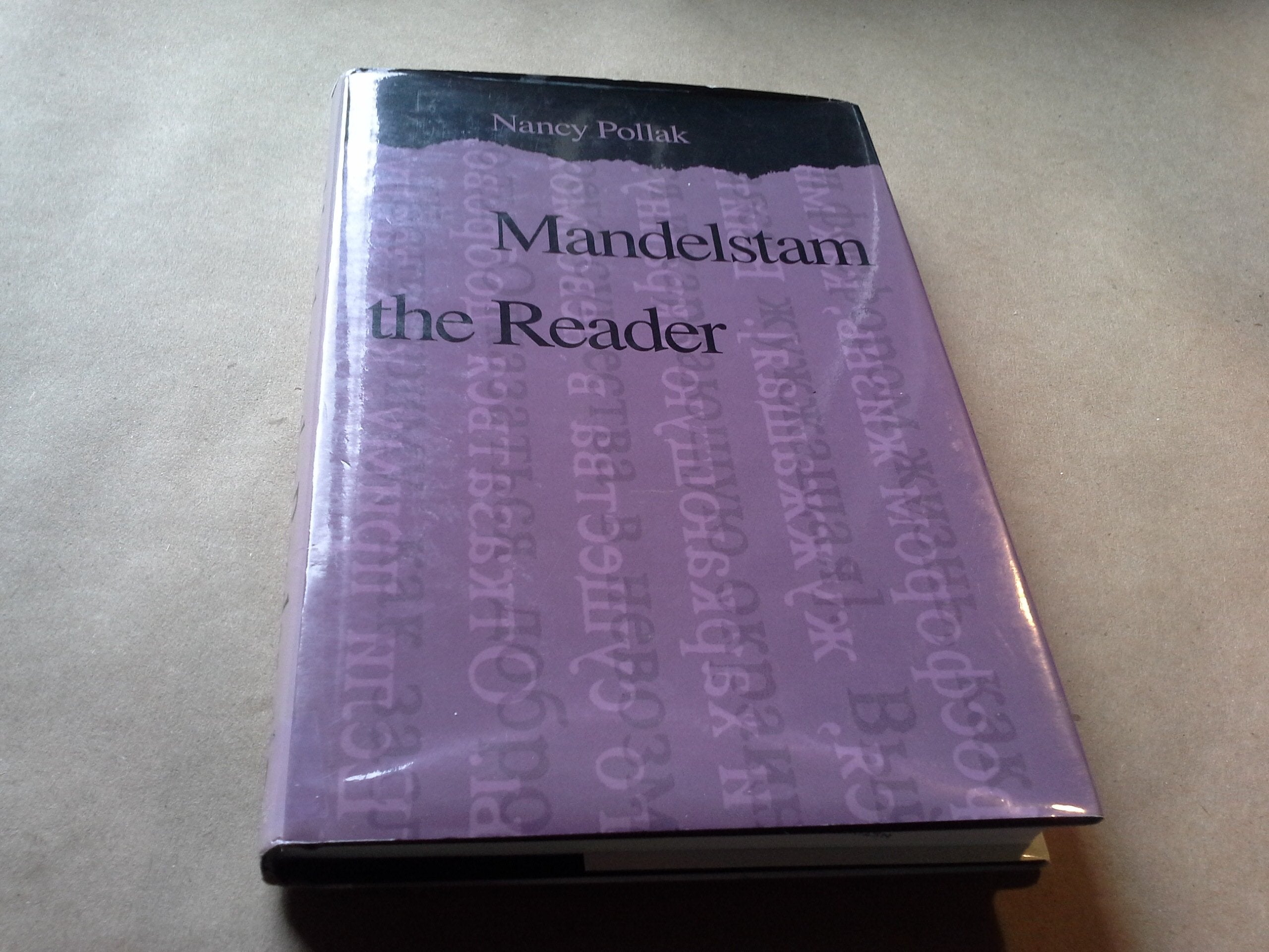 Mandelstam the Reader (Parallax: Re-visions of Culture & Society) Poetry