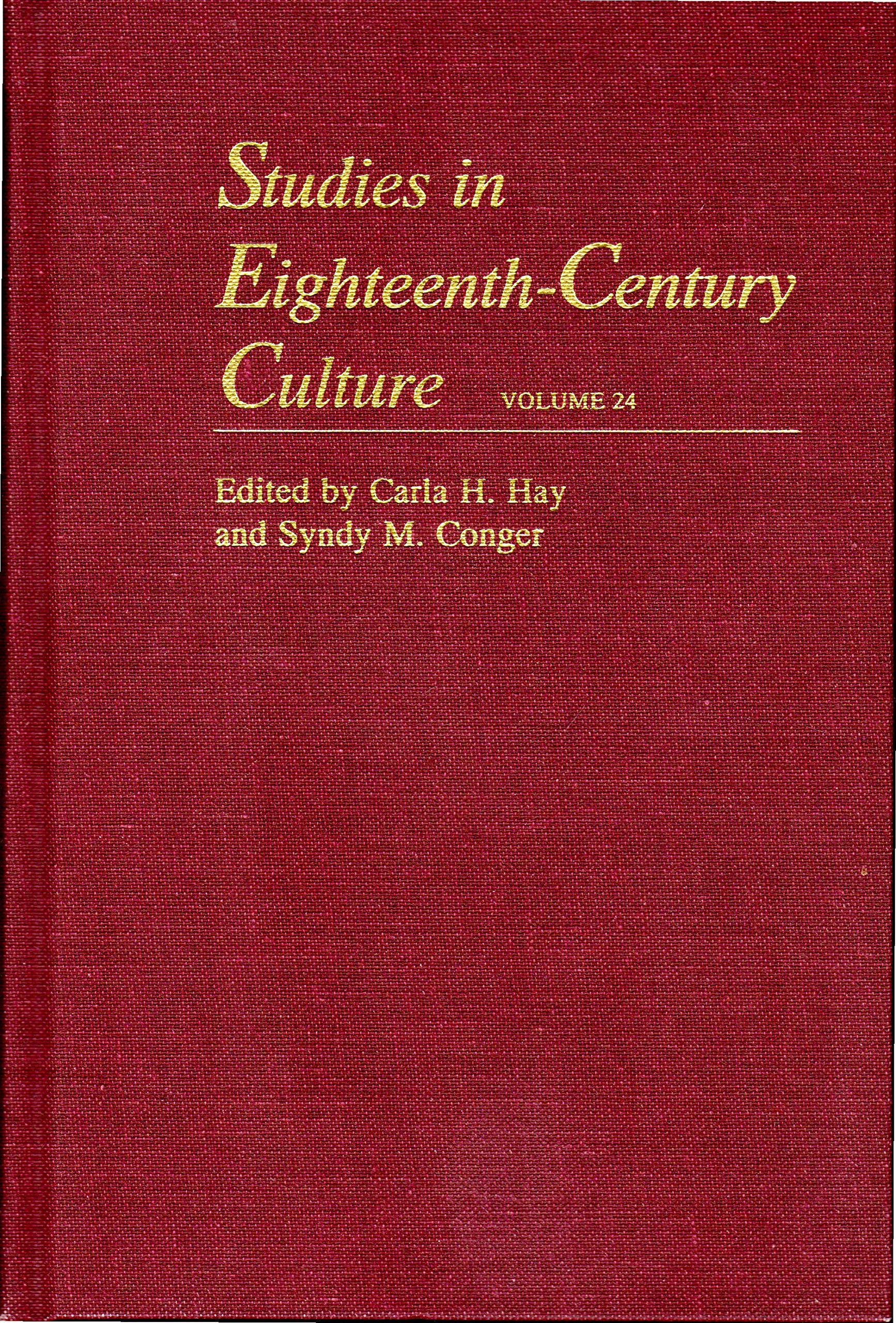 Studies in Eighteenth-Century Culture General education