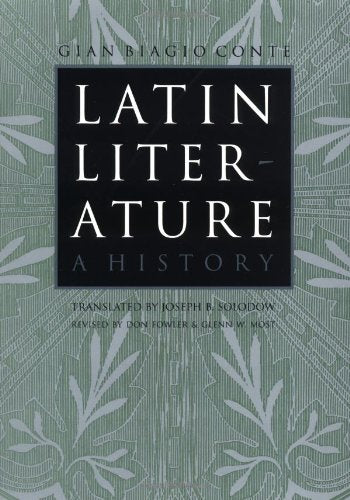 Latin Literature: A History Contemporary literature