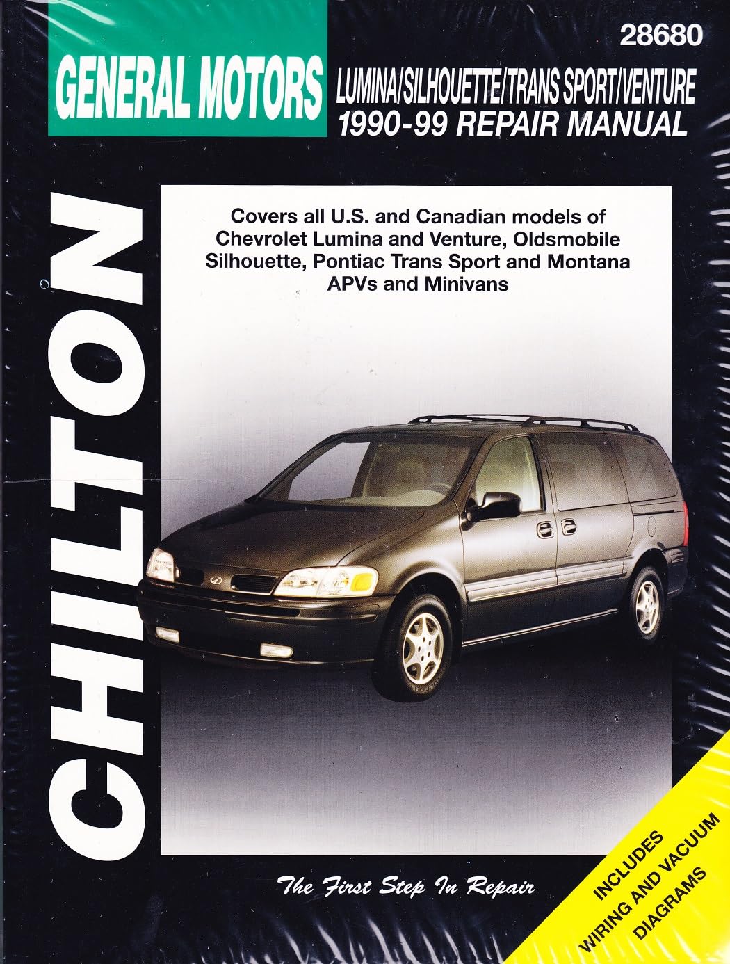 Chilton's General Motors-lumina/Silhouette/transport/venture 1990-99 Repair Manual book
