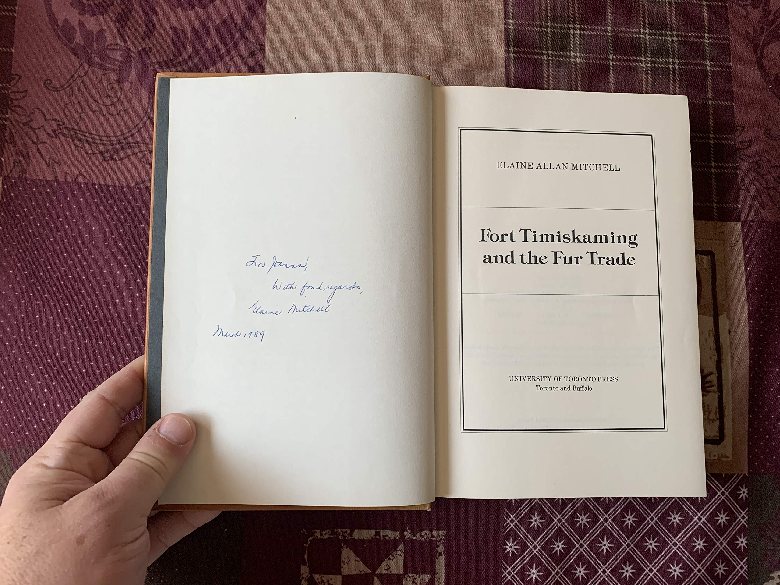 Fort Timiskaming and the Fur Trade Books