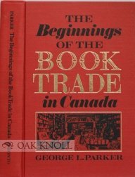 The Beginnings of the Book Trade in Canada Media & Communication