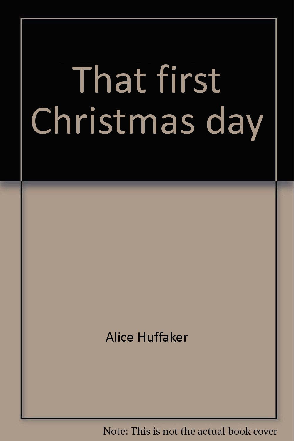 That First Christmas Day Books