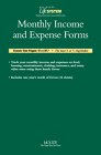 Monthly Income And Expense Forms: Package of 12 Books