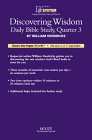 Product Image: Discovering Wisdom: Daily Bible Focus Basic Level Quarter 3 (Believer's Life System)