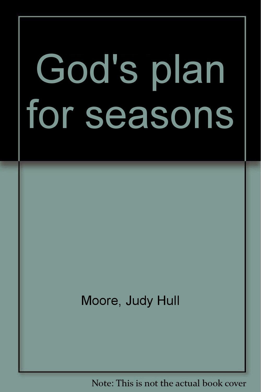 Product Image: God's plan for seasons