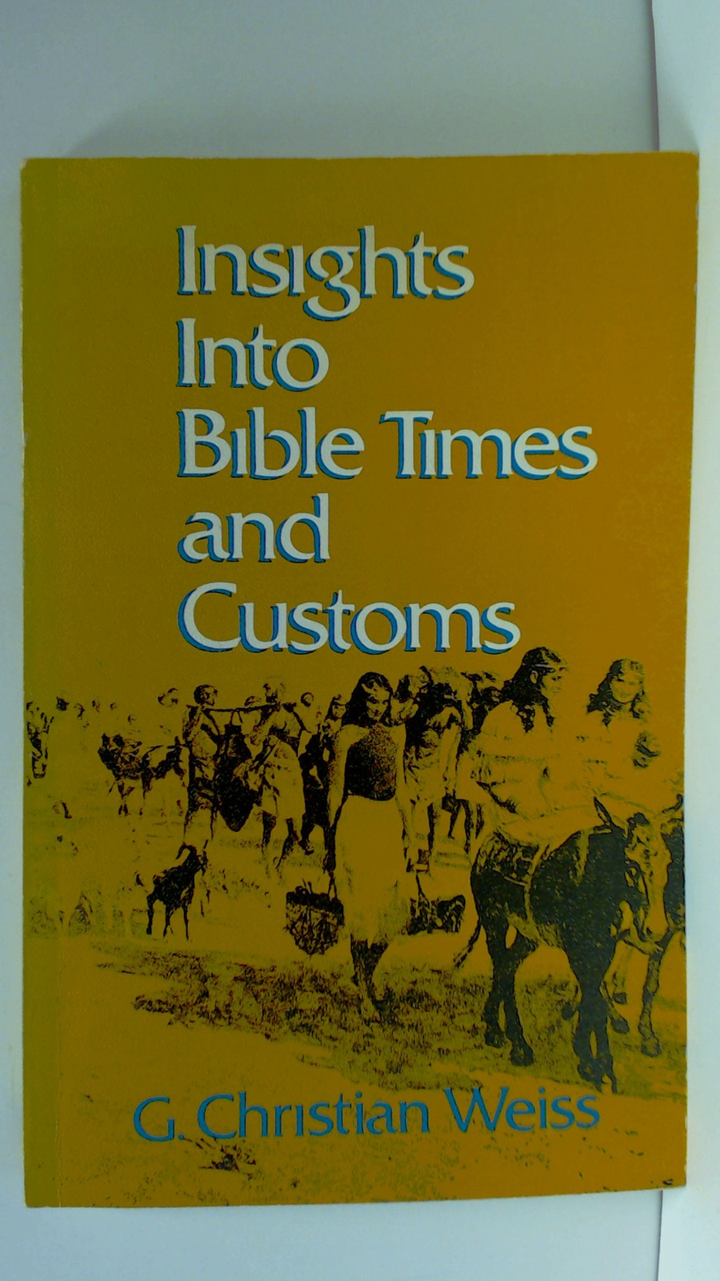 Insights into Bible Times and Customs Books