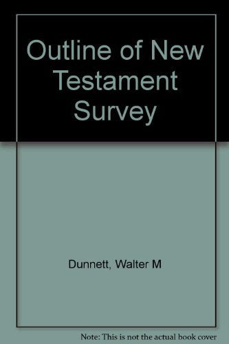 Outline of New Testament Survey Books
