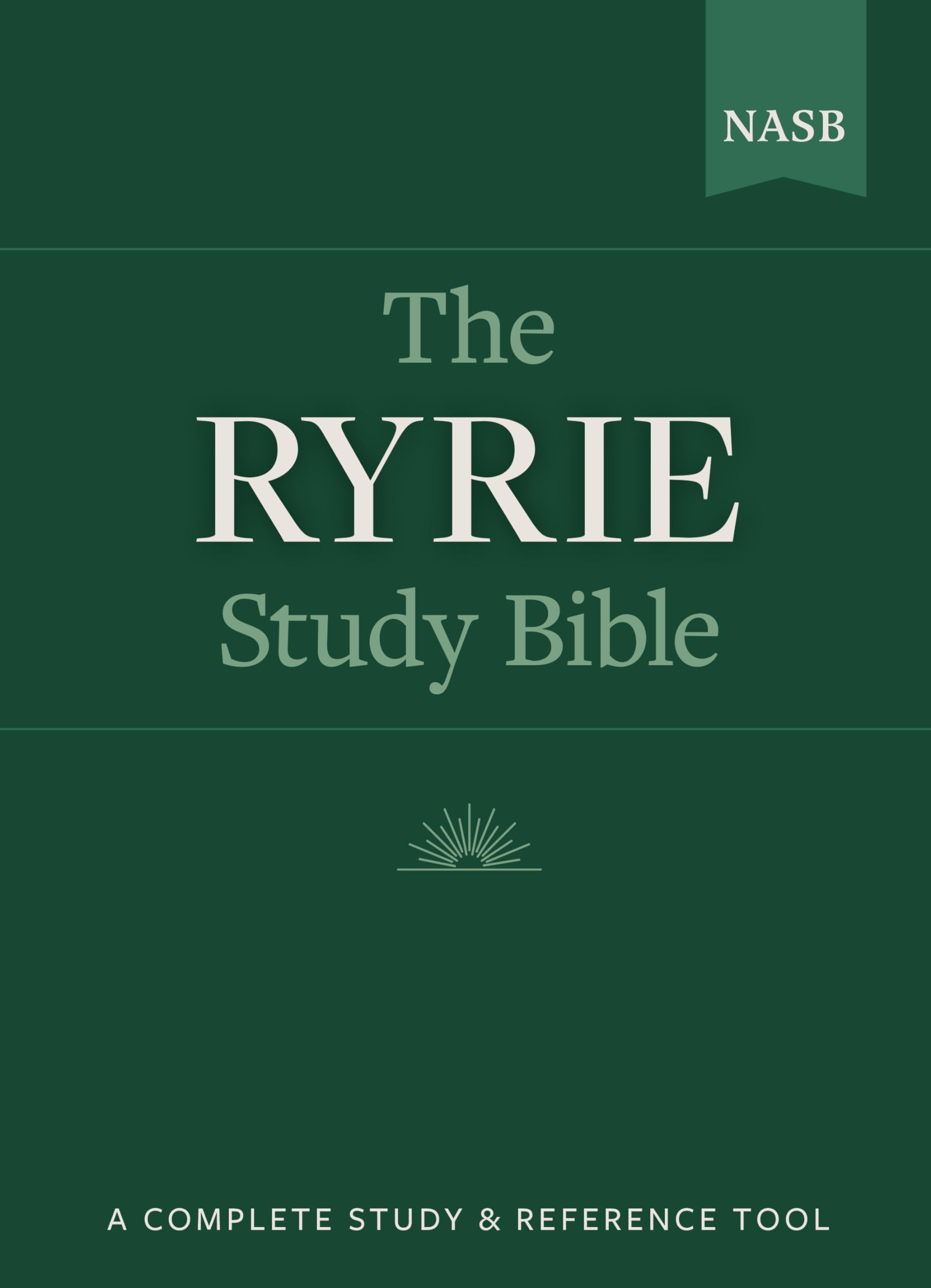 Ryrie Study Bible-NASB: New American Standard Bible, Black, Genuine Leather, Red Letter Edition (New American Standard 1995 Edition) Film, Art & Culture